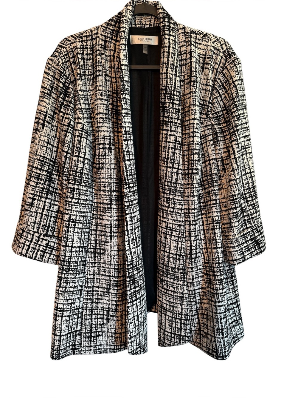 Jones Studio Black Textured Jacket